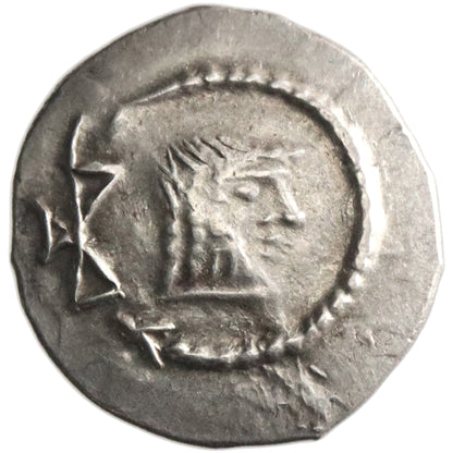 Himyarite, Tha'ran Ya'ub, silver unit, Raydan mint, 175-215 CE