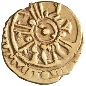 Sicily: Roger II (1105-1154), gold tari (1.04g), Siqiliya (Sicily) / Messina, 1105-1154 CE. Roger cited with title al-Mu'tazz.