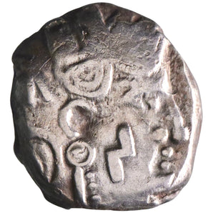 Southern Arabia, Saba': silver unit (4.95g), 4th-3rd century BCE. Type imitating coinage of Athens. South Arabian "n" on cheek.
