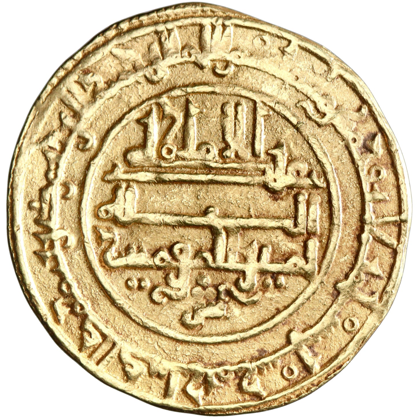 Almoravid, 'Ali ibn Yusuf ibn Tashfin, gold dinar, Mursiya (Murcia, Spain) mint, AH 503