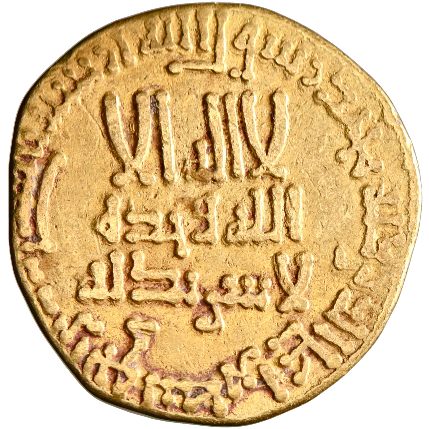 Abbasid, al-Mansur, gold dinar, AH 155