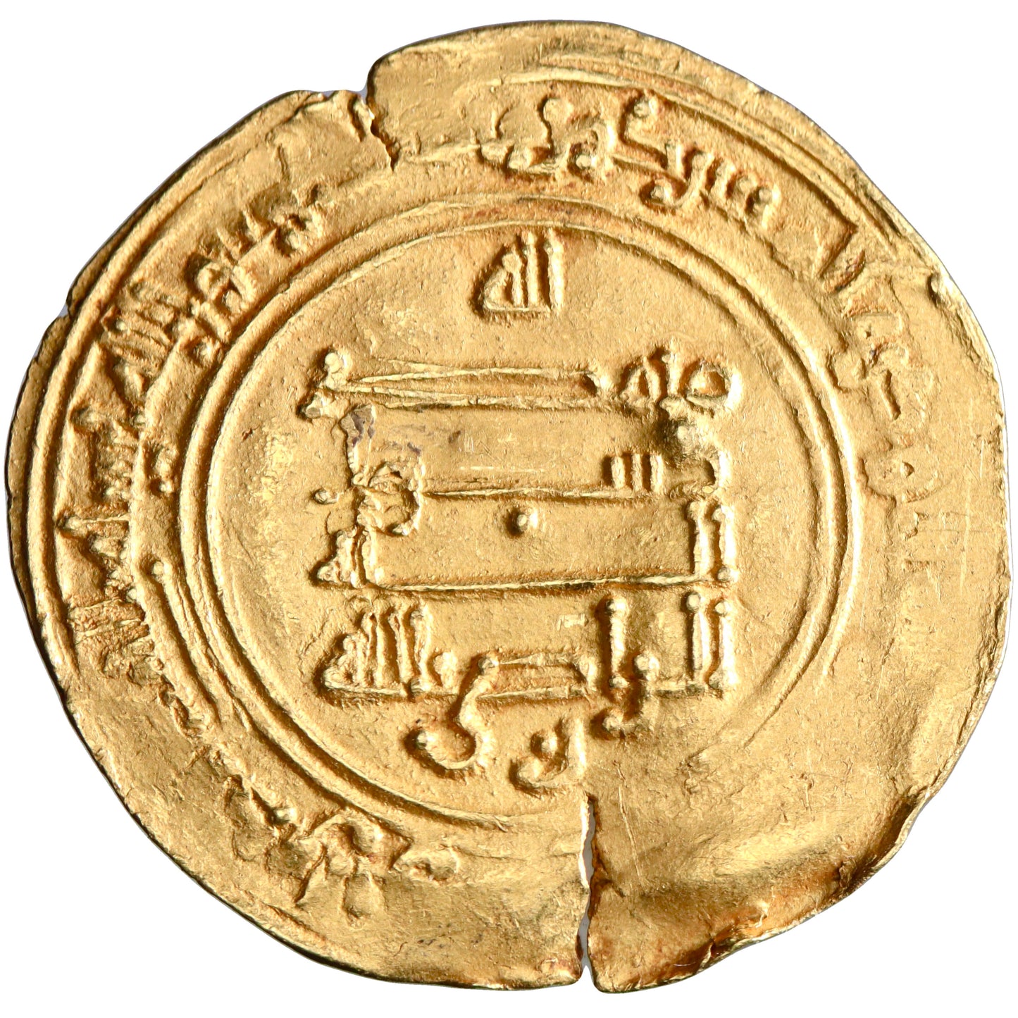 Abbasid, al-Radi, gold dinar, Mah al-Kufa mint, AH 324