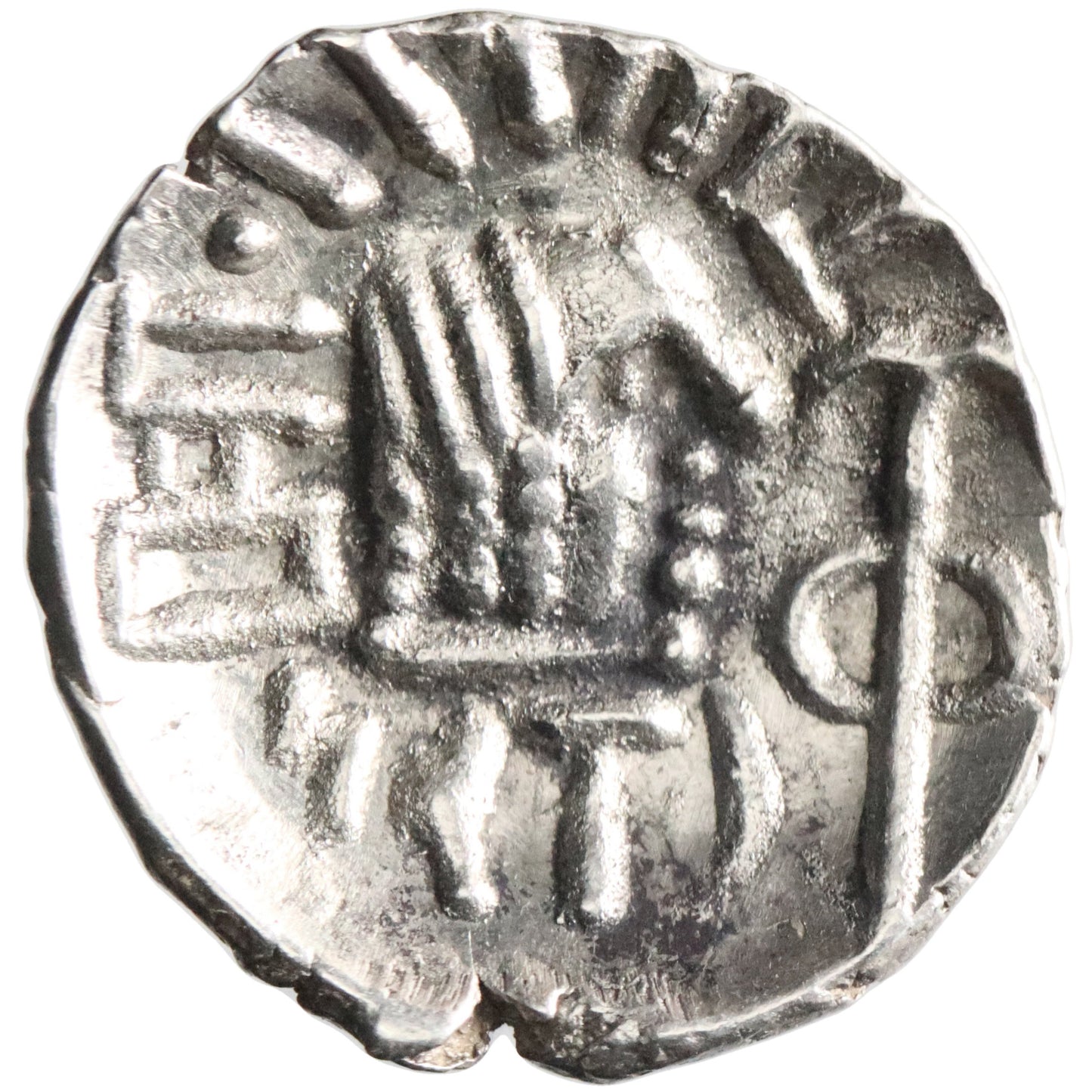 Himyarite, Tha'ran Ya'ub, silver unit, Raydan mint, 175-215 CE, legends in South Arabian script